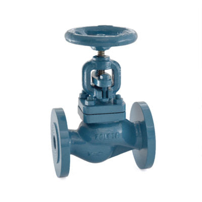 Cast Iron Globe Steam Stop Valve Straight Pattern (Flanged)